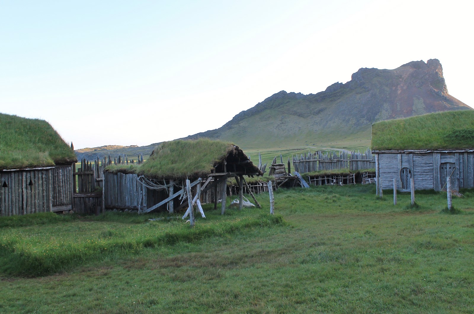 Viking R Stokksnes Peninsula - viking Village created for the movie «Vikingr ...